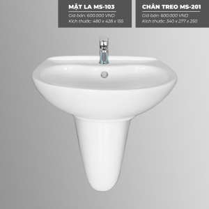Mặt Lavabo MS-103