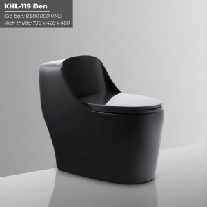 Bồn cầu KIHO Luxury KHL-119 (Đen)